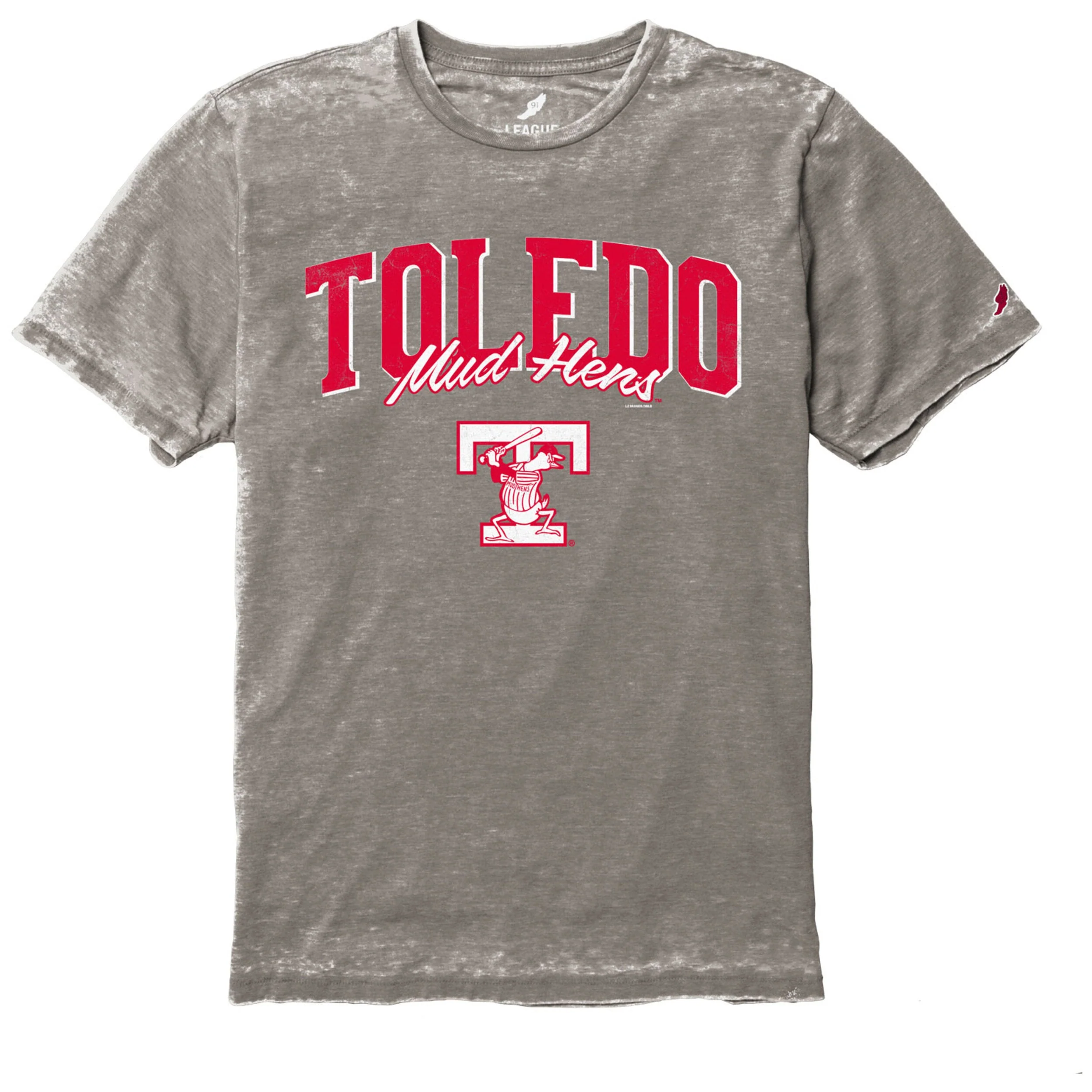 Toledo Mud Hens Vintage Burnout T