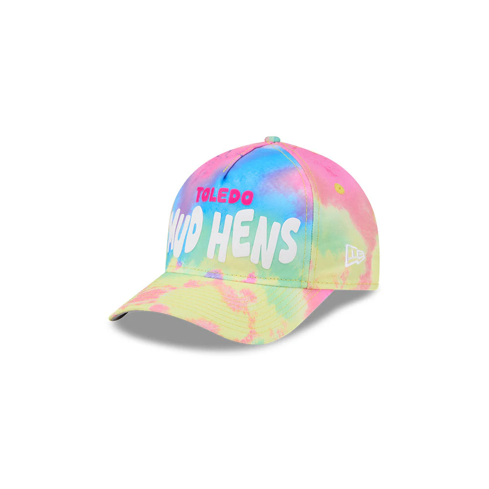 Toledo Mud Hens Youth / Toddler New Era Tie Dye 9Forty Cap