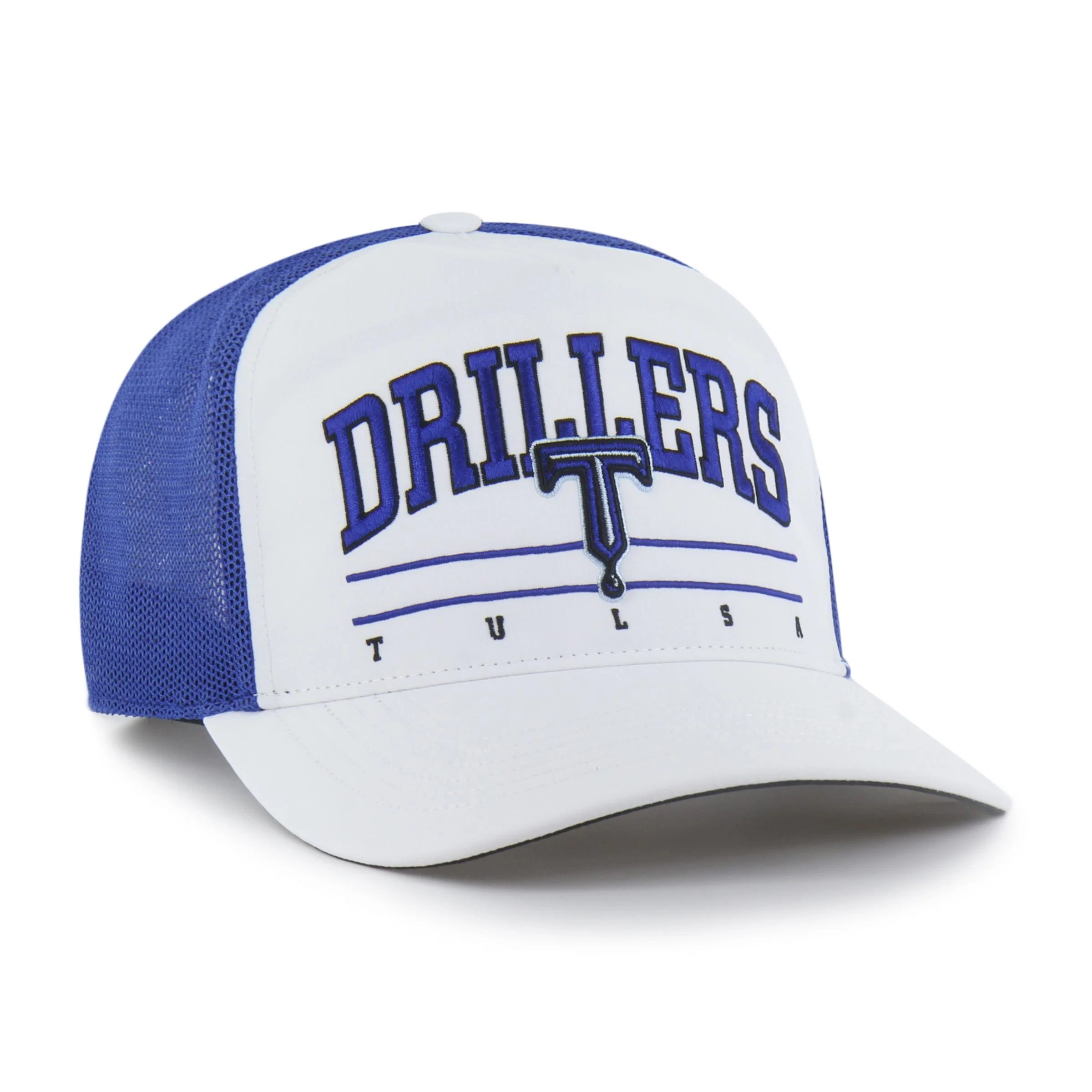 Tulsa Drillers '47 Hitch Brrr Roscoe Adjustable Trucker Cap - Image 3
