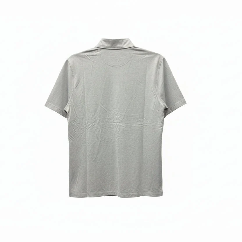 Tulsa Drillers Gray Striped Polo - Image 2