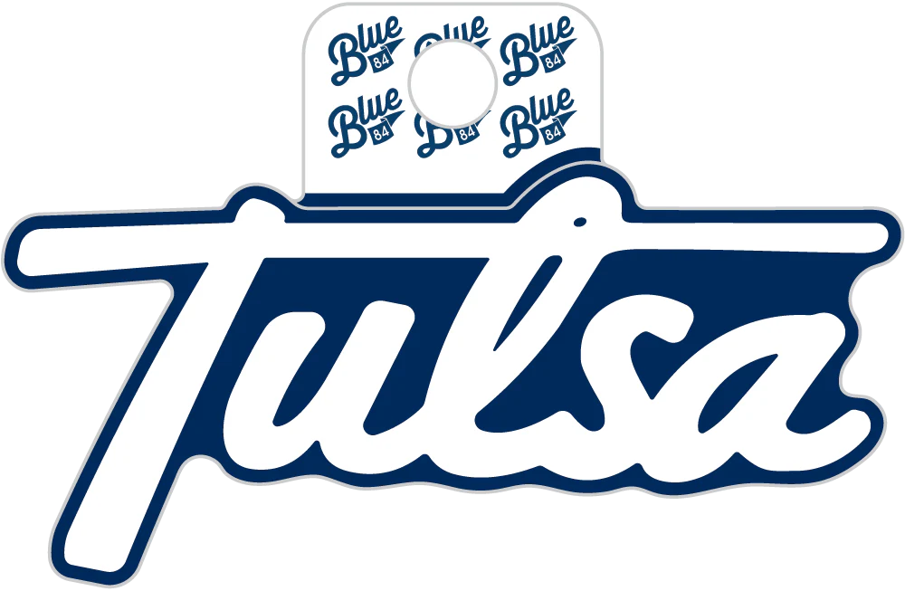 Tulsa Drillers Stickers Blue 84 - Image 5