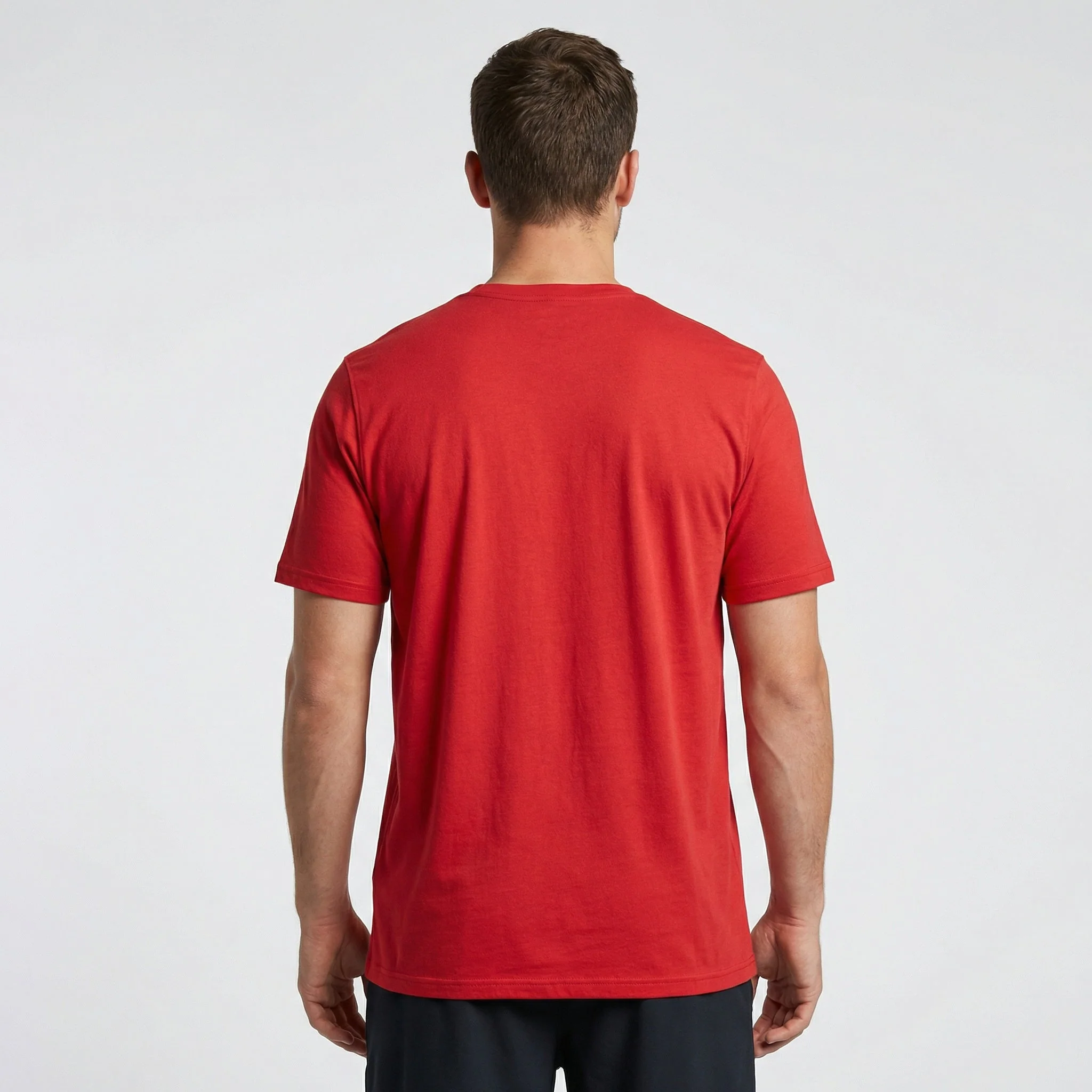 Under Armour Mens Red Tech Tee - Image 3