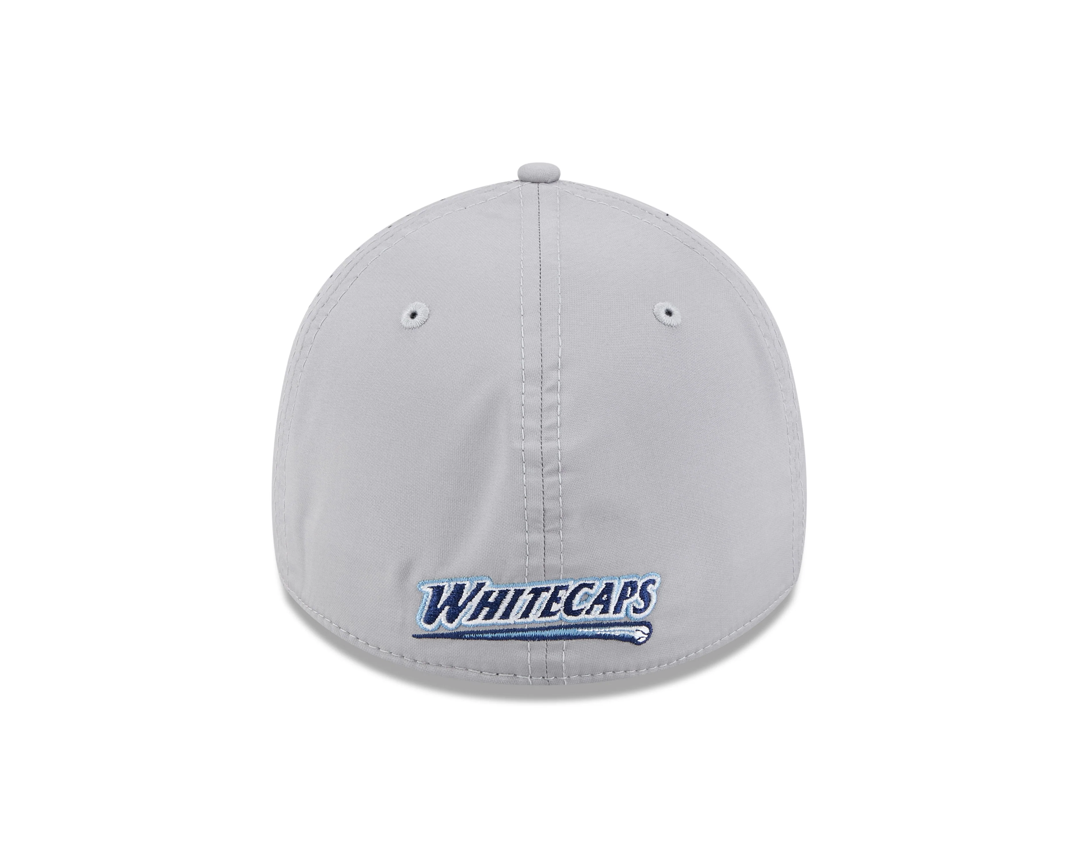 New Era Jr. Mid-Perf Grey Stretch-Fit 39THIRTY Cap - Image 3