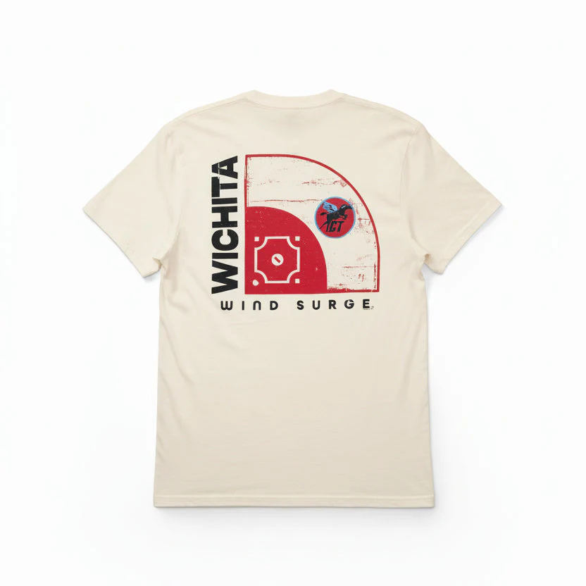Wichita Wind Surge Adult Sweet Cream Ouray Tee