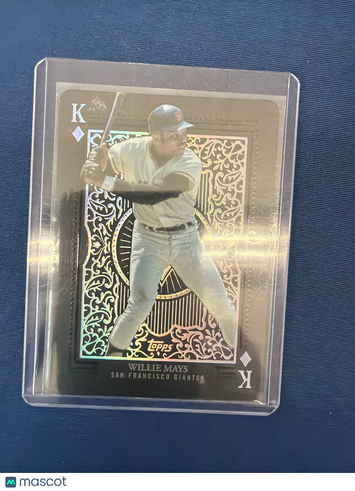 Willie Mays 2022 Topps Deck Black