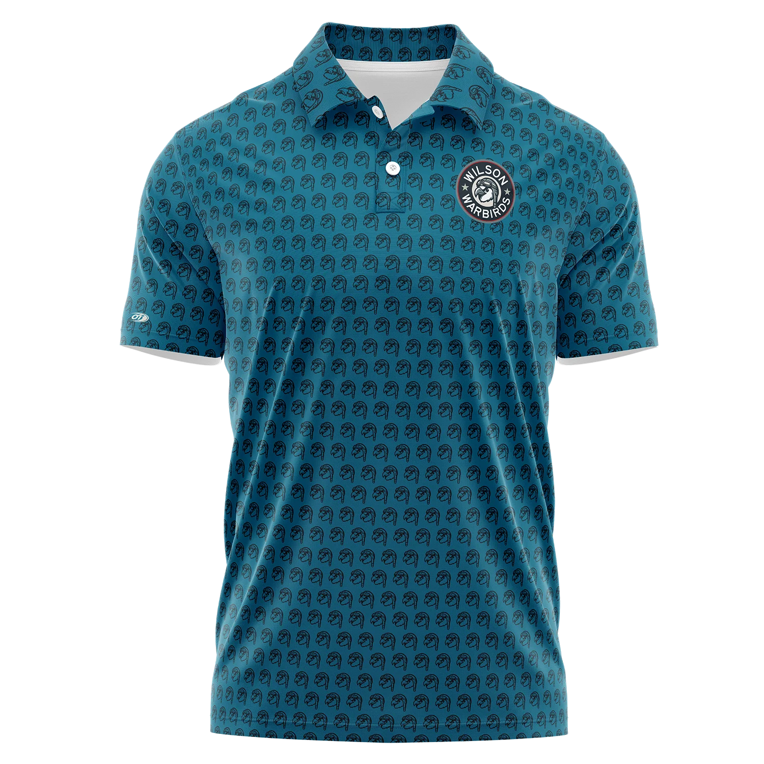 Wilson Warbirds OT Sports Repeating Warbirds Polo
