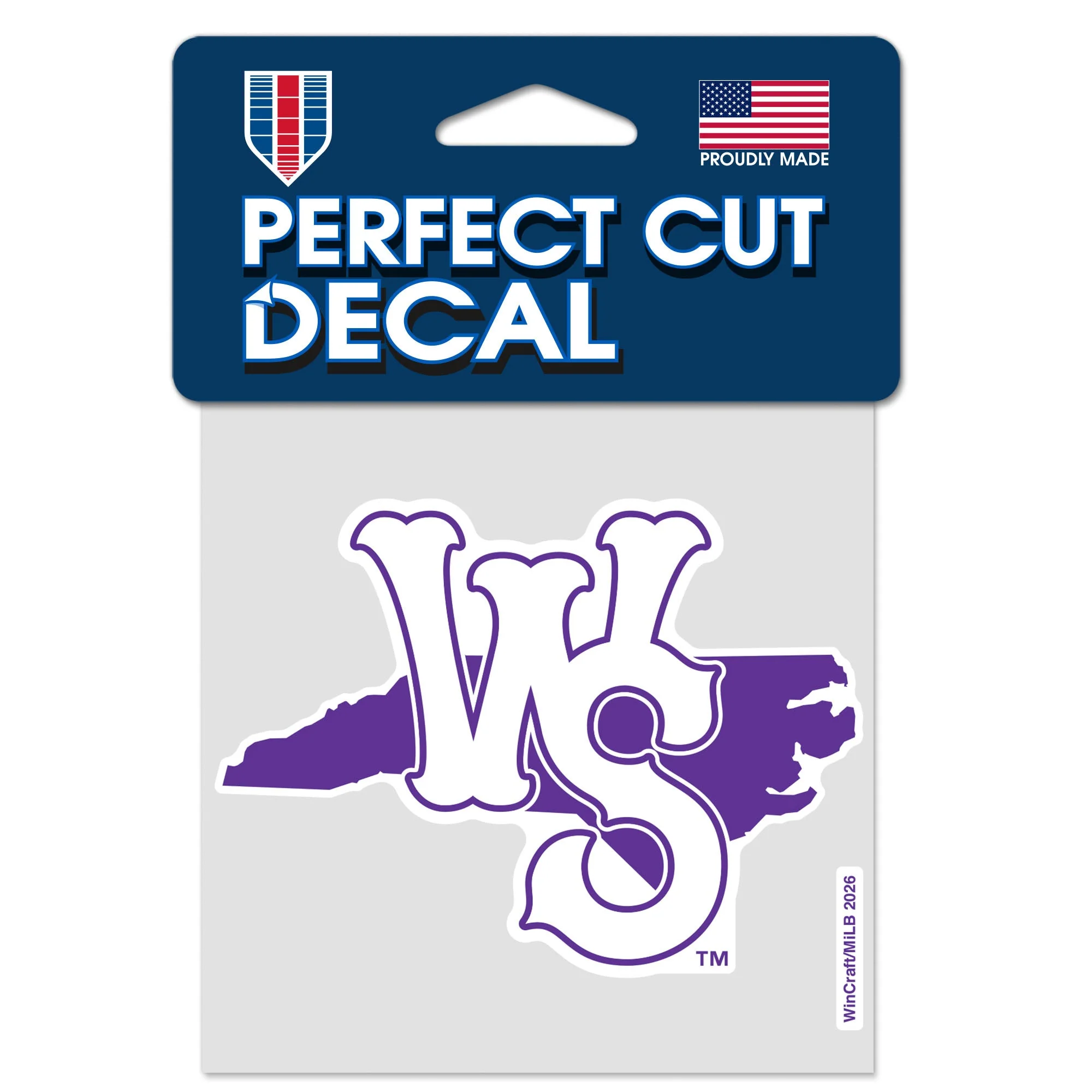 Winston-Salem Dash Home State Decal - Wincraft