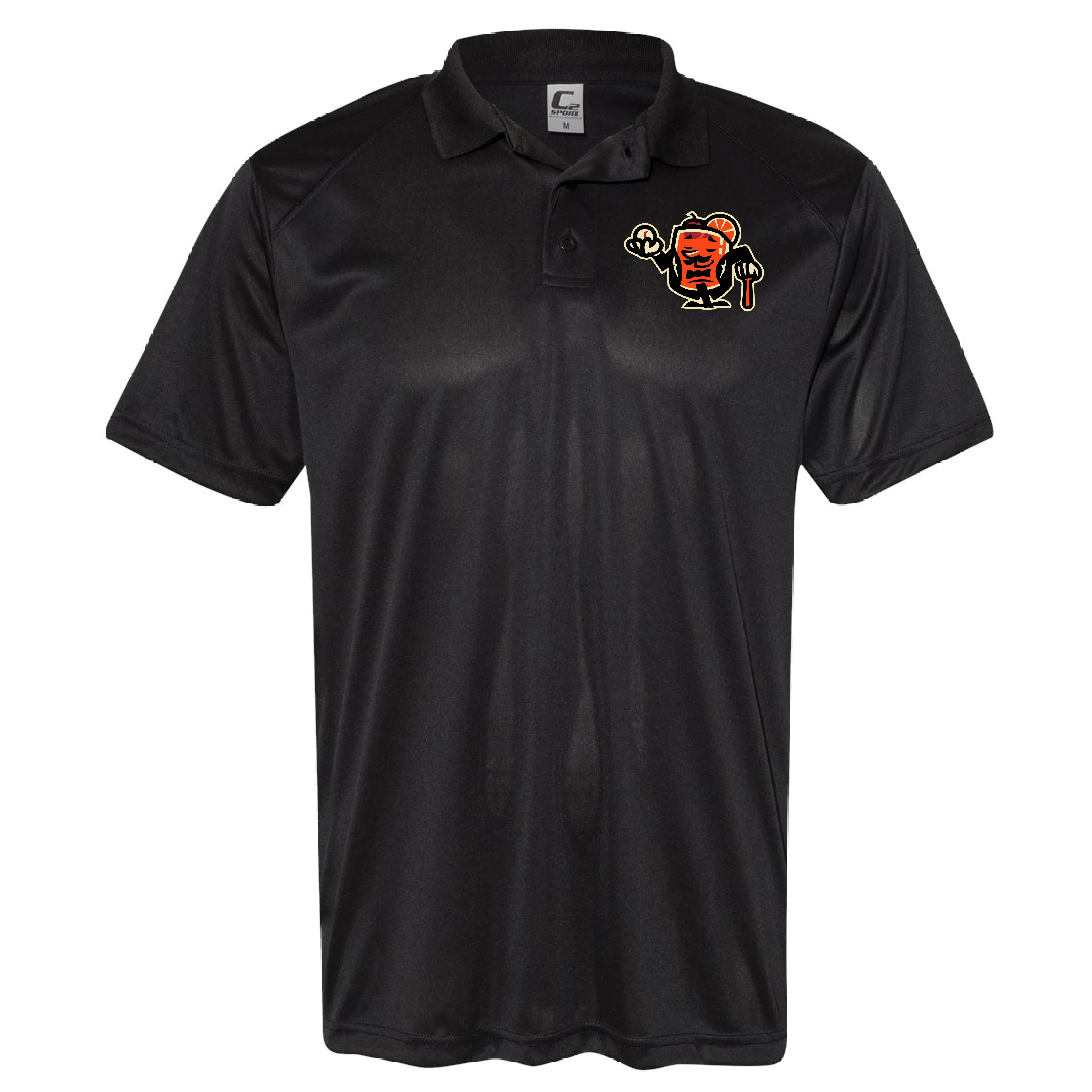 Wisconsin Supper Clubbers OF Black Dri-Fit Polo - Image 2