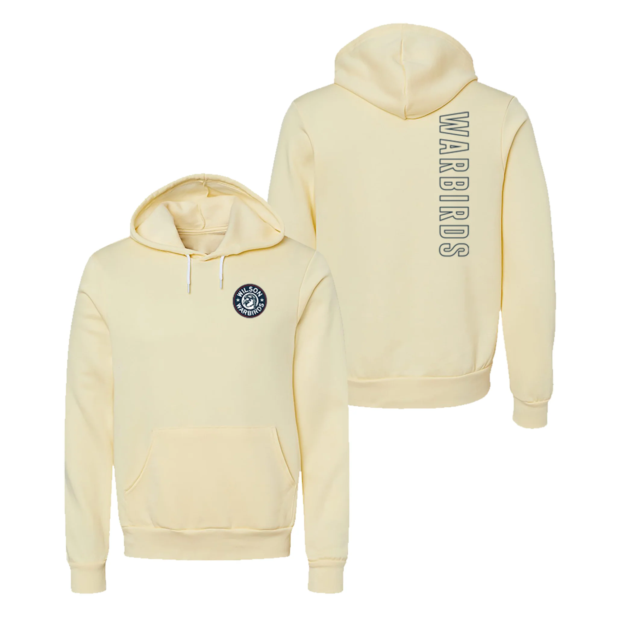 Wilson Warbirds 108 Stitches Light Yellow Hoodie