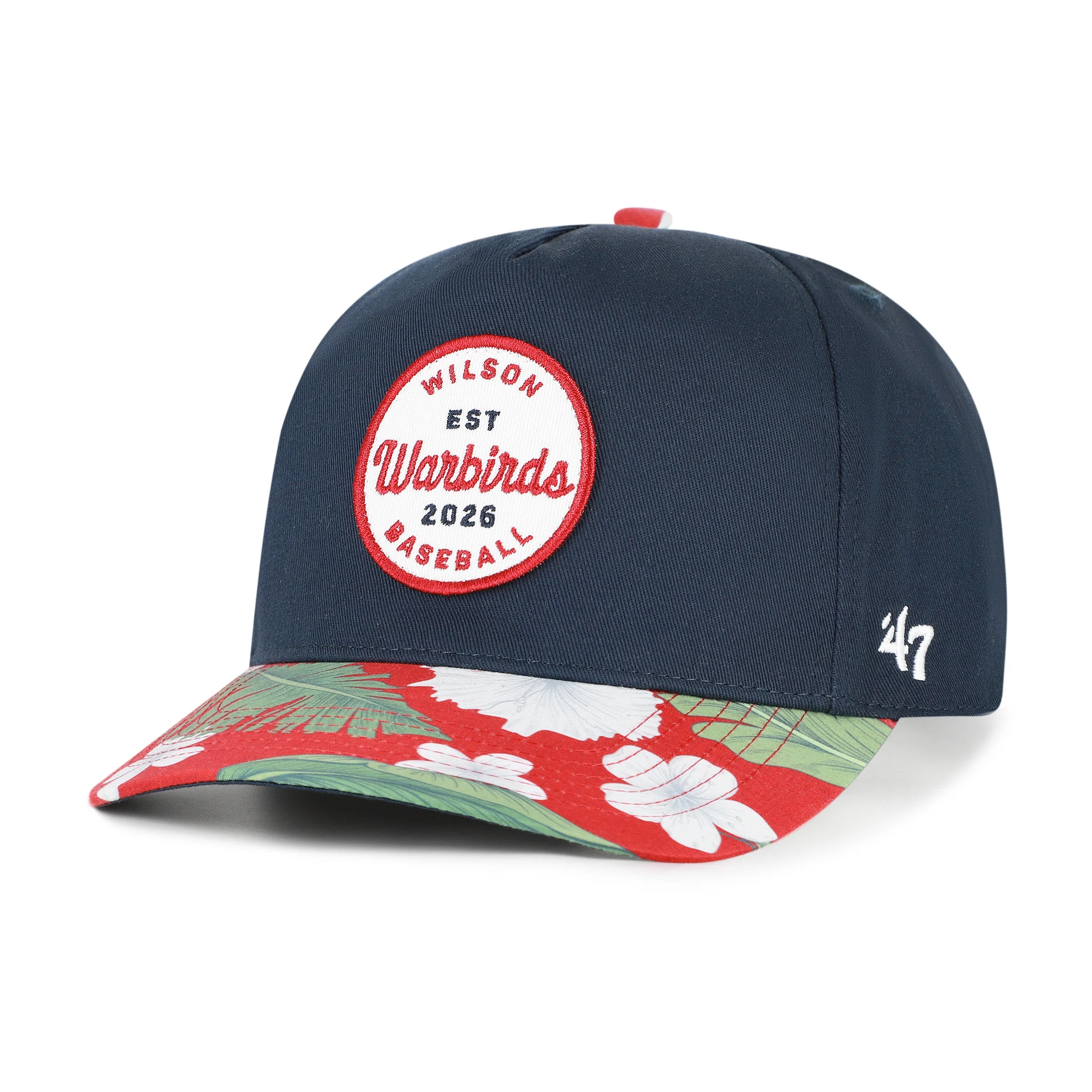 Wilson Warbirds '47 Warbirds Block Mens Cap NAVY BEACH SIDE HITCH