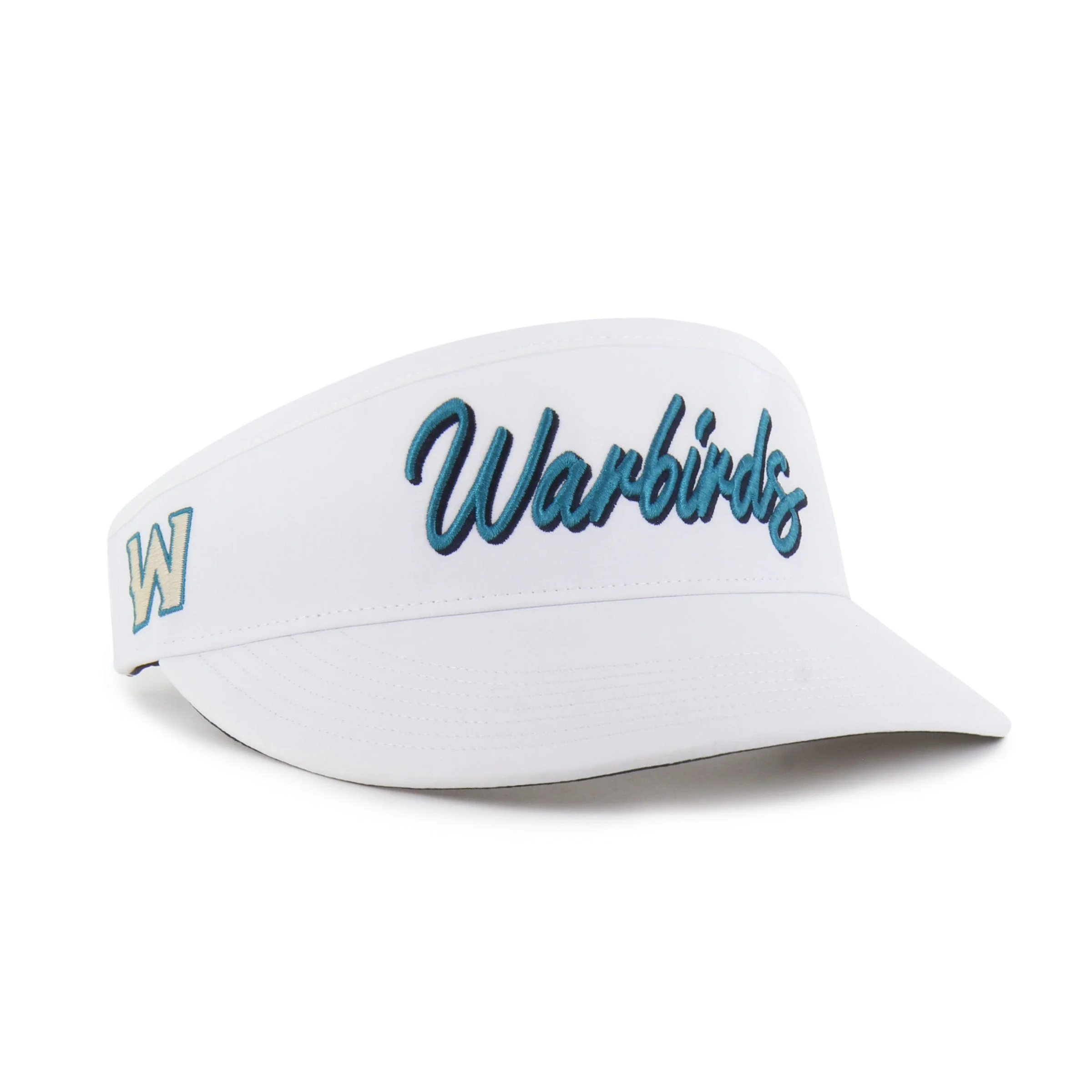 Wilson Warbirds '47 Warbirds Block Mens Cap WHITE MELBOURNE 47 VISOR
