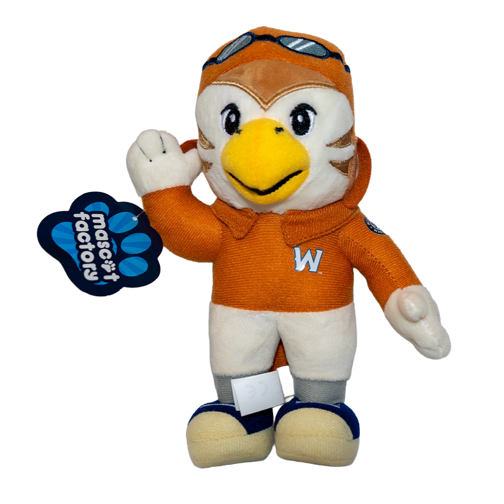 Wilson Warbirds Mascot Factory Primary Hard Goods Plush Wilt Bomber