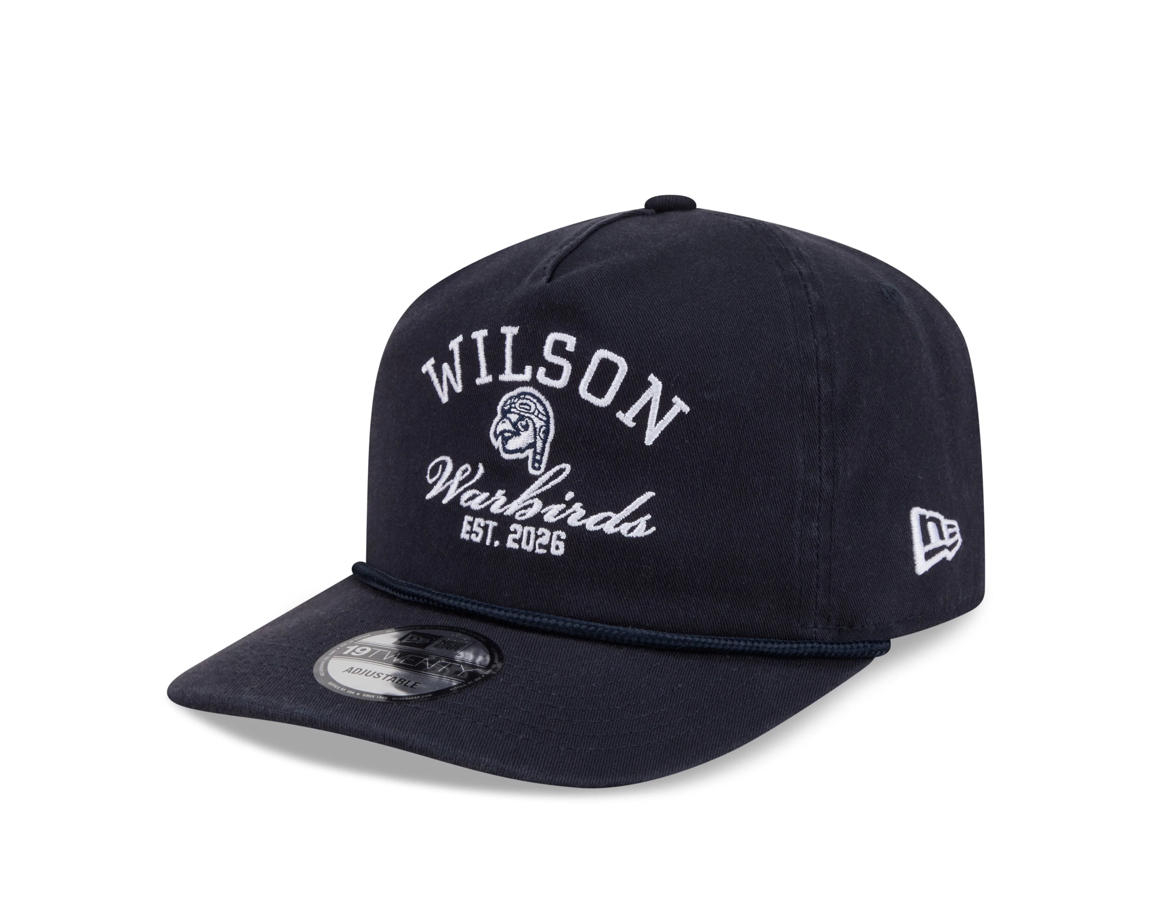 Wilson Warbirds New Era 1920 Navy Stacked Cap