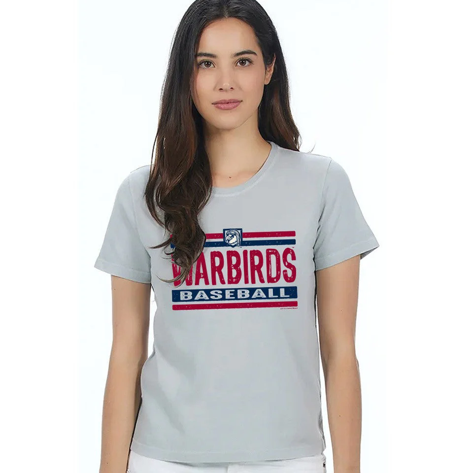 Wilson Warbirds Soft as a Grape Mascot Head Womens   Wmns Tee Cutee