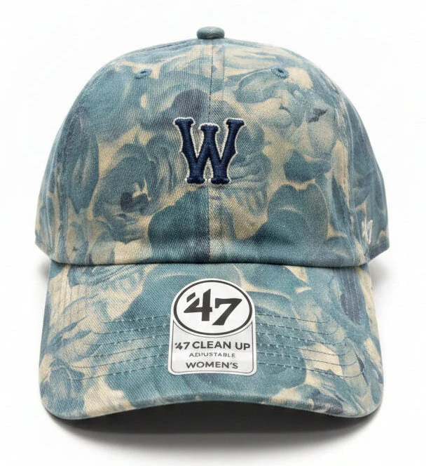 Worcester Red Sox 47 Brand Blue Women's Gardenia Clean Up - Image 2