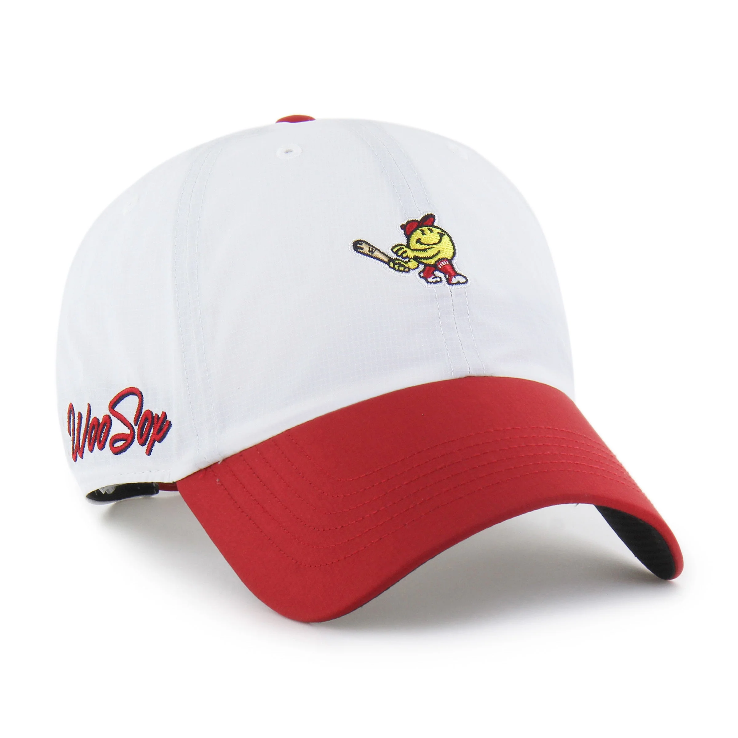 Worcester Red Sox 47 Brand White Smiley Vista Mini TT Clean Up