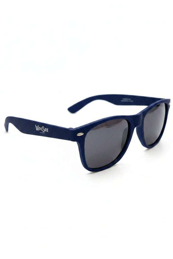 Worcester Red Sox BWM Blue Global Soft Touch Matte Sunglasses