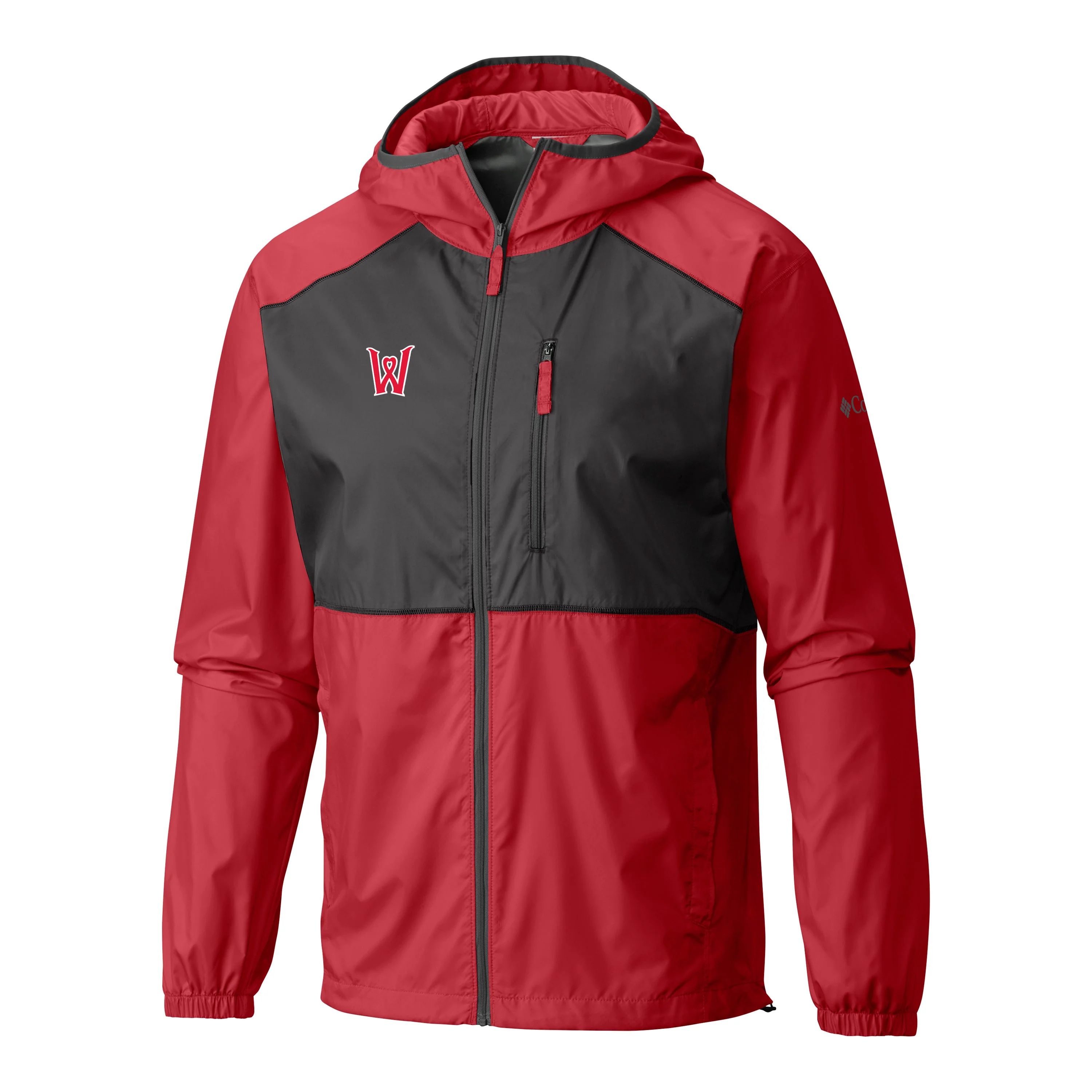 Worcester Red Sox Columbia Red Flash Forward Windbreaker