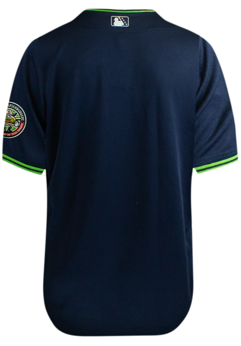Youth Stitched Navy Jersey - Image 2