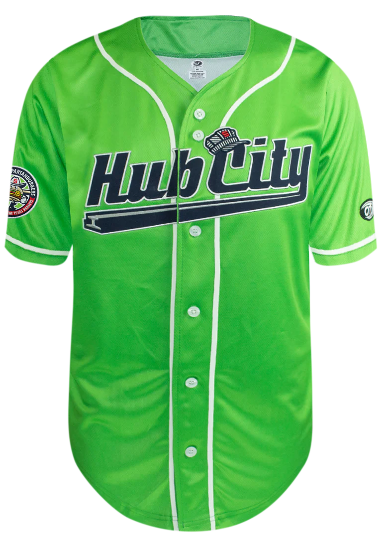 Youth Stitched Green Jersey