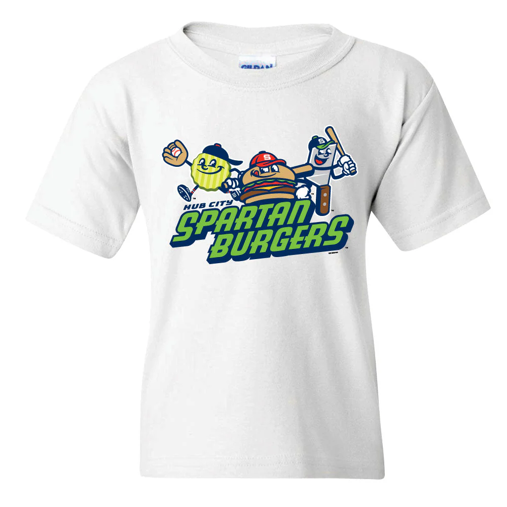 Youth White Trio Tee