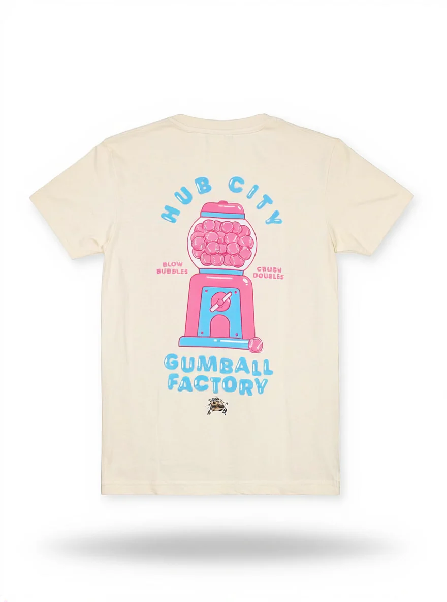 Youth Baseballism Gumball Factory Tee