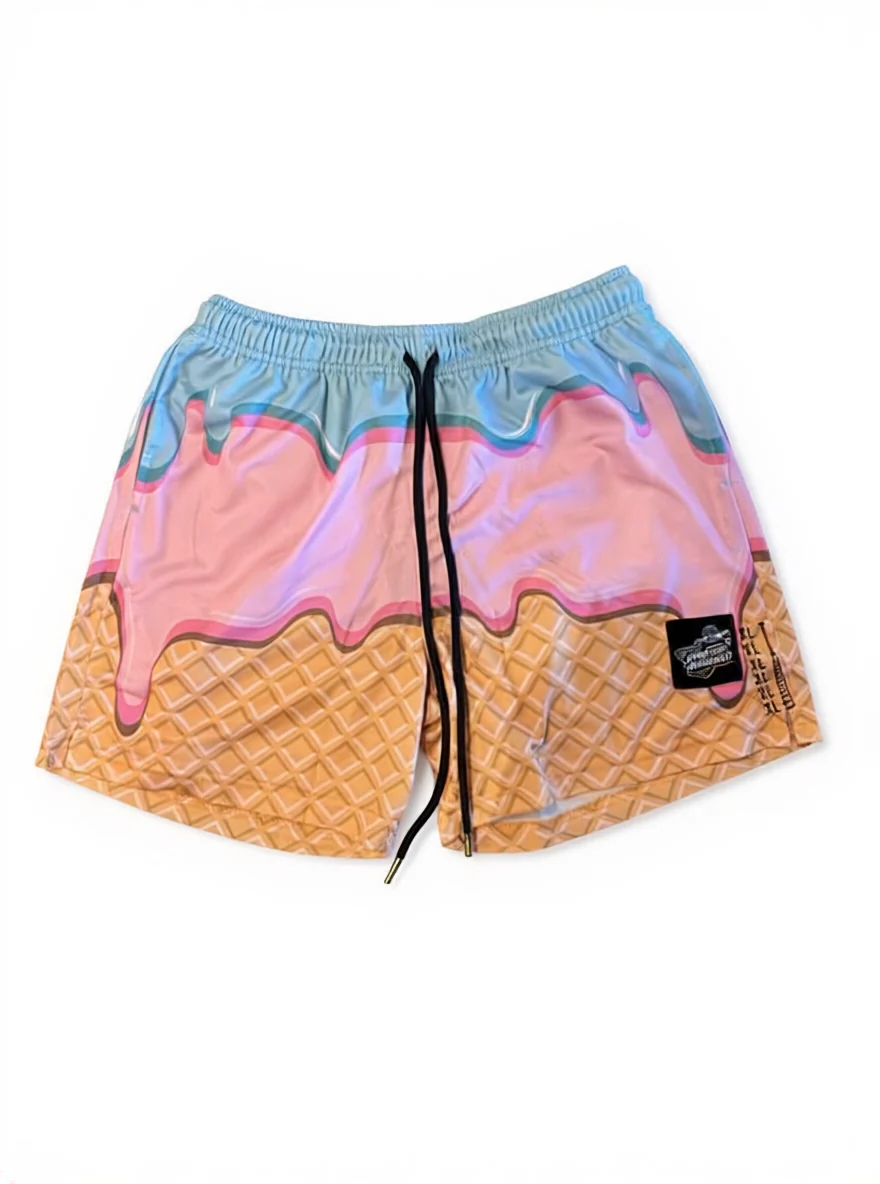 Youth Baseballism Spartanburgers Ice Cream Shorts