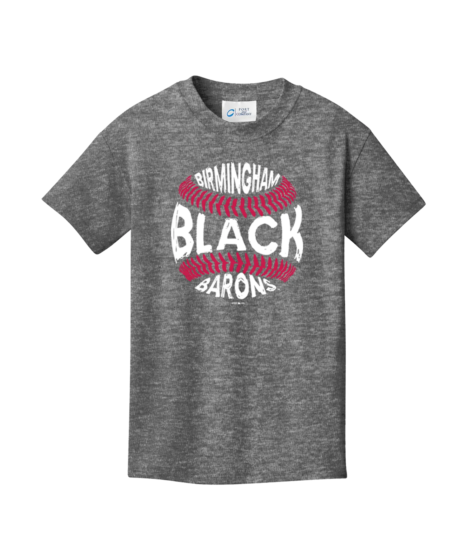 Youth Black Barons Handwritten Baseball Tee