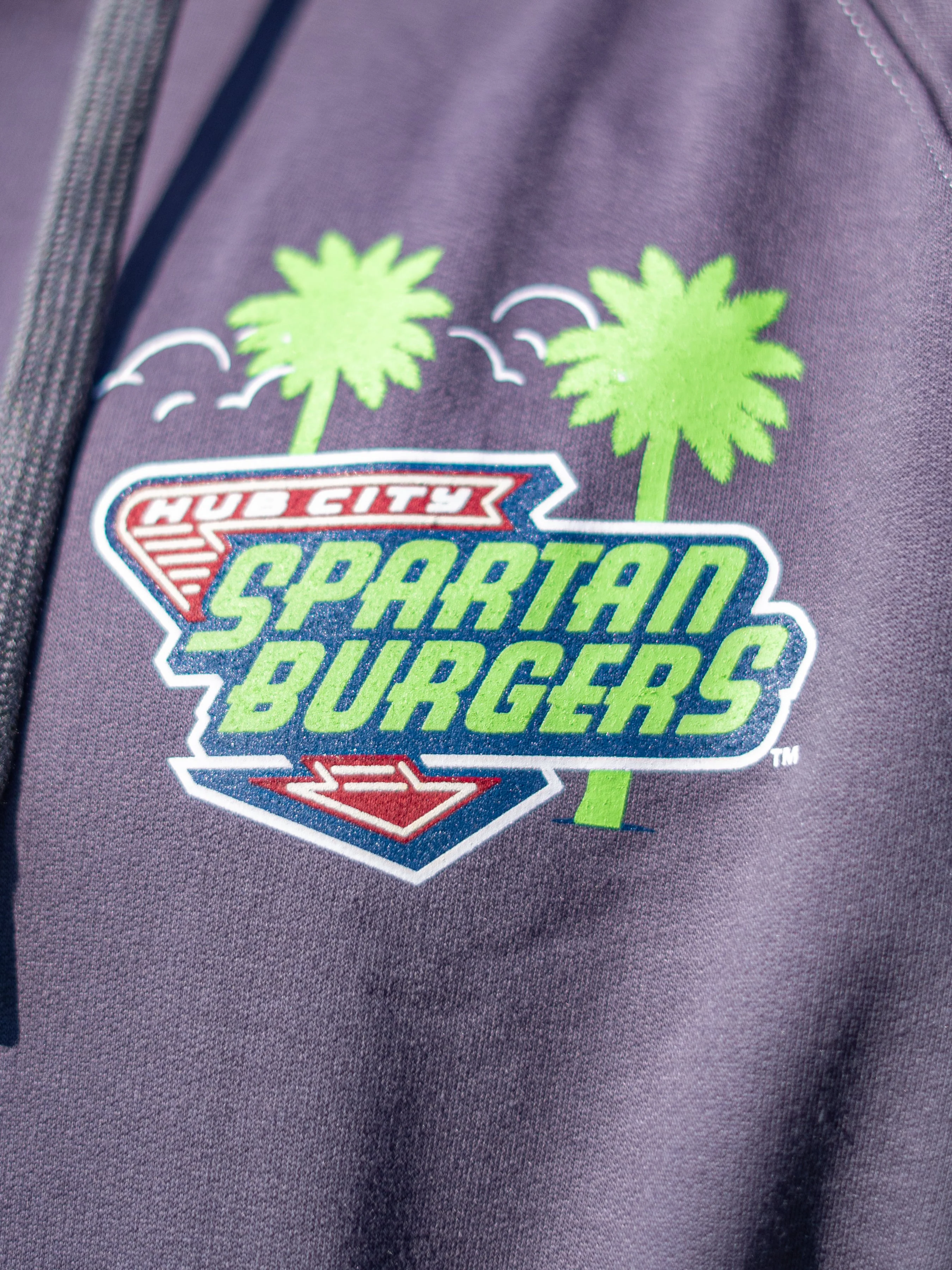 YOUTH Charcoal Grey National Cheeseburger Day Hoodie - Image 3