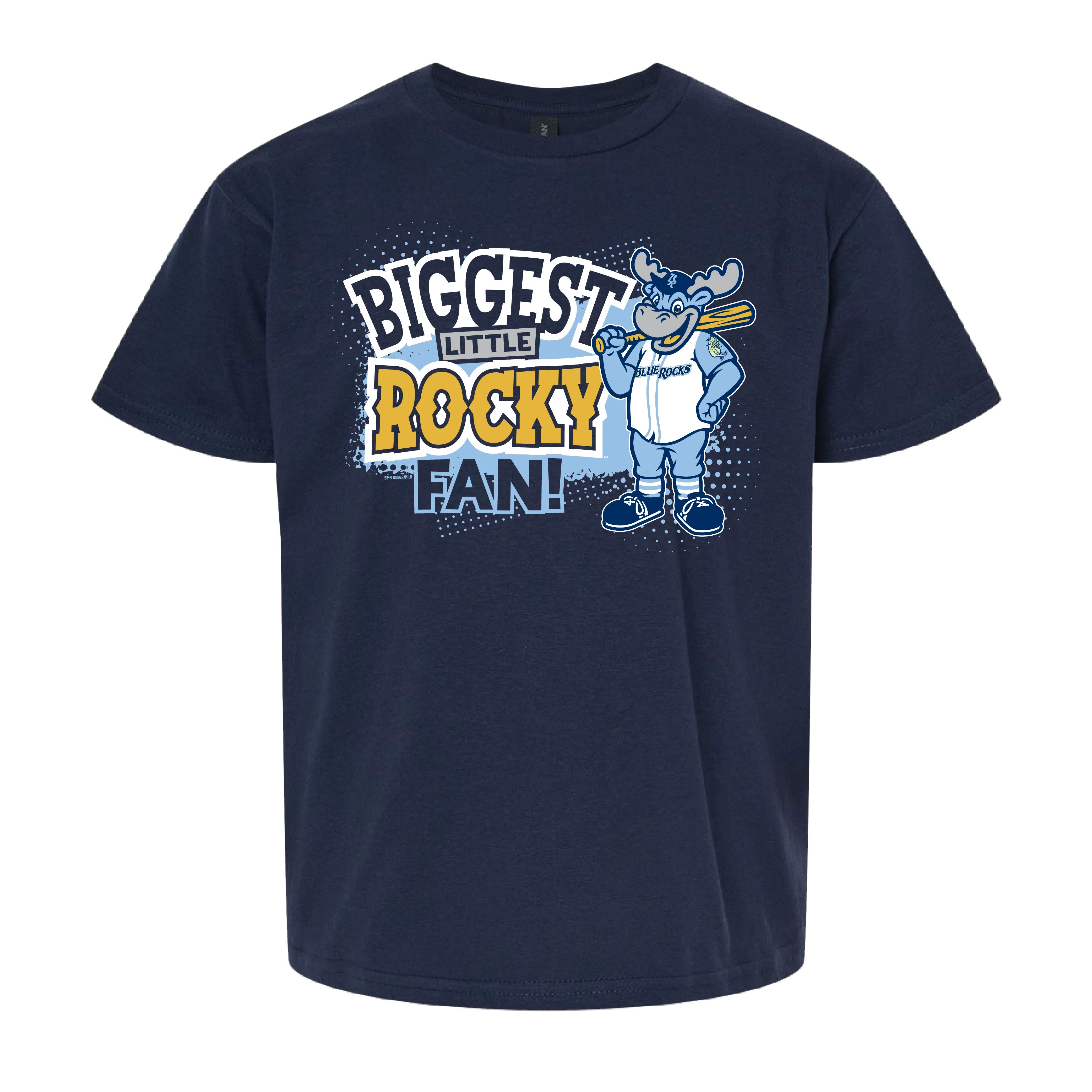 Youth Navy Biggest Fan Tee
