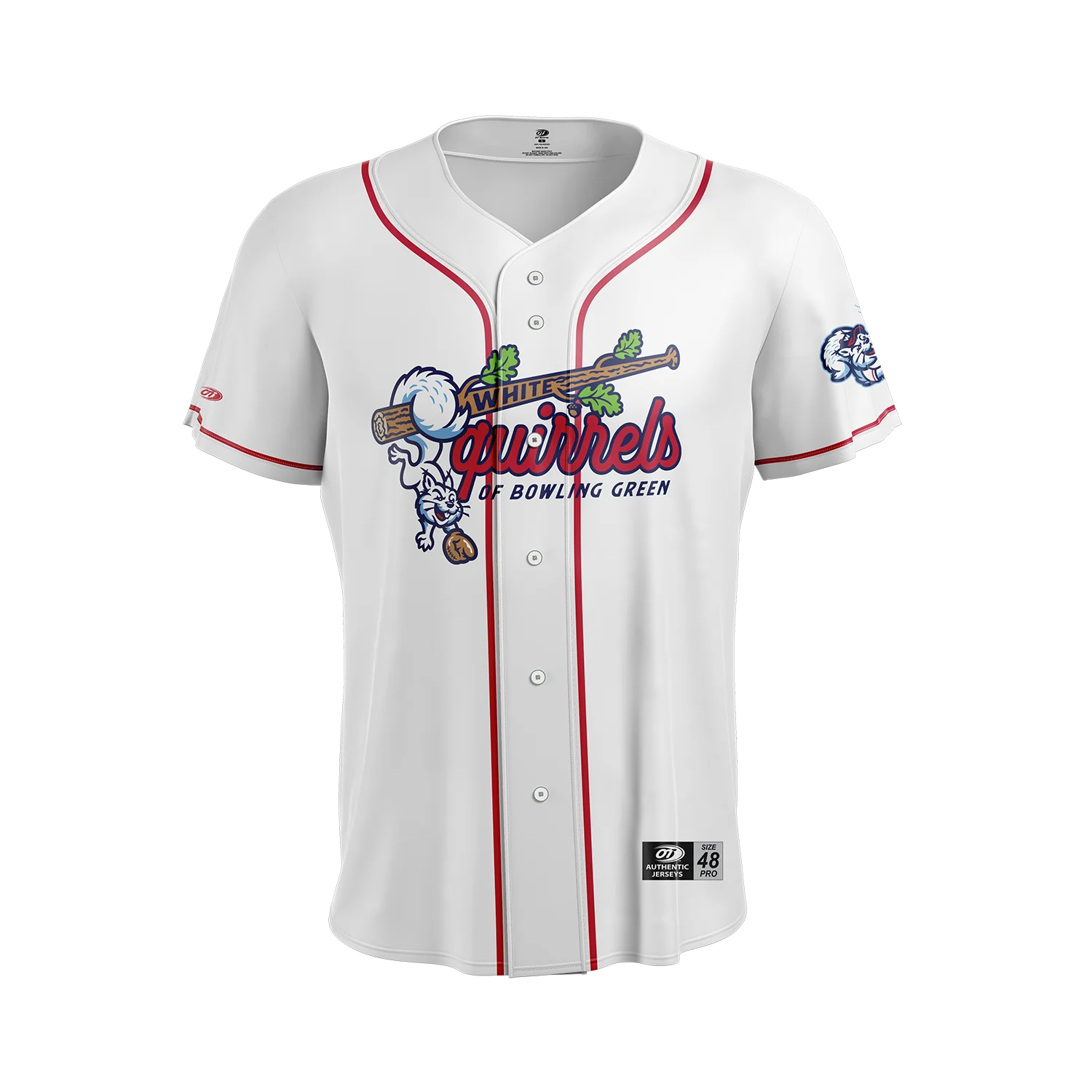 Youth White Squirrels Replica Jersey